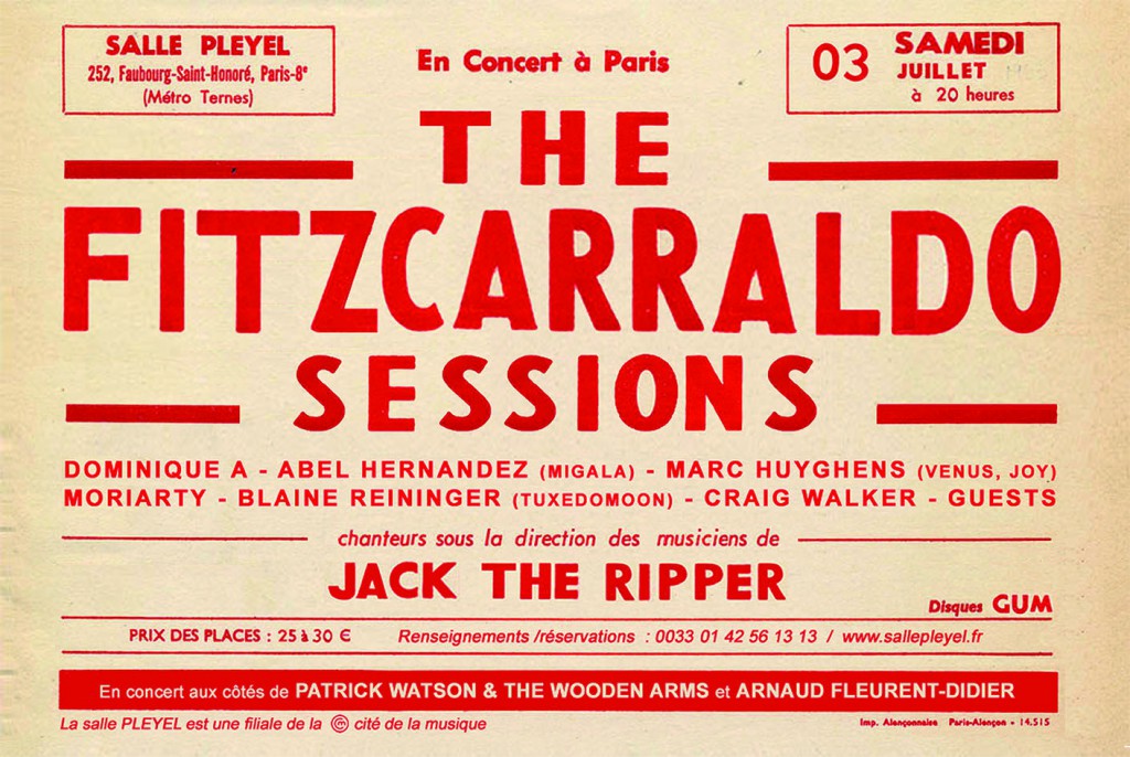 the fitzcarraldo sessions pleyel concert affiches vintage design julie politi graphiste graphisme print