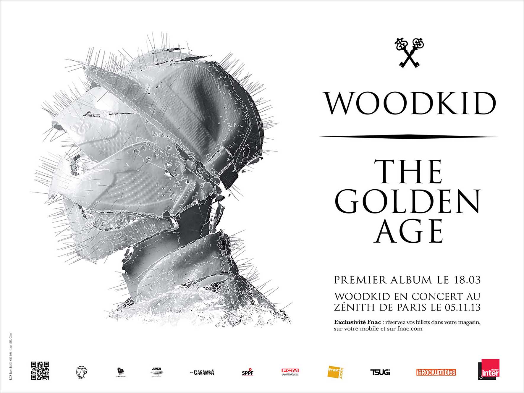 Woodkid the golden age album affiche metro 2013